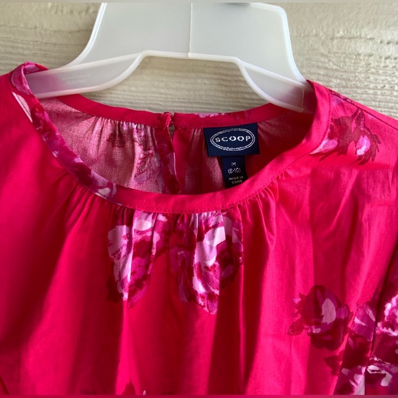 NWT Scoop Side Cut Out MIDI Dress - Medium ,Orchid Floral Pink - Picture 5 of 6